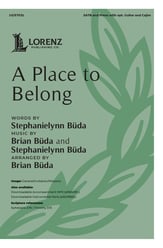 A Place to Belong SATB choral sheet music cover